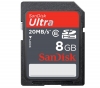 SANDISK Speicherkarte SDHC Ultra 8 GB 