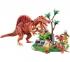 PLAYMOBIL 4174 Spinosaurus mit Dino-Nest + 4175 Amphibienfahrzeug mit Deinonychus 