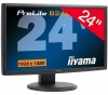 IIYAMA TFT-Bildschirm wide 61 cm (24") ProLite PLB2409HDS-B1 (2ms) + DVI-Kabel Stecker zu VGA-Stecker - 3 Meter - MC370-3M 