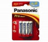 PANASONIC 4 LR03 (AAA) Alcaline Xtreme Power Batterien + 2 gratis 