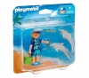 PLAYMOBIL 5876 - Duo-Pack Pflegerin mit Delfinjungen 