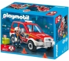 PLAYMOBIL 4822 - Feuerwehr-Kommandowagen  + 4675 Feuerwehrmann 