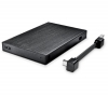 LACIE Tragbare externe Festplatte Rikiki - 500 GB, Schwarz + HDMI-1.4-Kabel Stecker/Stecker - 2 m (MC380-2M) + Multimedia-Player ScreenPlay TV Link (Director Edition) 