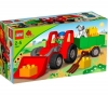 LEGO Duplo - Groer Traktor - 5647 + Duplo - Gelnde-Quad fr den Bauernhof - 5645 