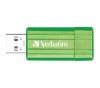 VERBATIM USB-Stick Store'n' Go PinStripe 4 GB - Eucalyptus Green + USB-Verlngerung Typ A Stecker/Buchse - 2 m - MC922AMF-2M 