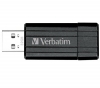 VERBATIM USB-Stick Store 'n' Go PinStripe 32 GB - Schwarz + Etui USB-201K - Schwarz + USB-Hub 4 Ports UH-10 + USB-Verlngerung Typ A Stecker/Buchse - 2 m - MC922AMF-2M 