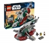 LEGO LEGO STAR WARS Slave I - 8097 + Star Wars - Hoth Wampa Cave - 8089 + Star Wars - Plo Koon's Jedi Starfighter - 8093 