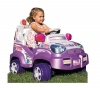 FEBER Auto TT Magic Girl + 6V-Akku 10Ah für Kinder-Auto 