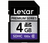 LEXAR SDHC-Speicherkarte Premium 4 GB 100x 