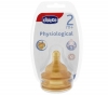 CHICCO 2er Pack Physiologische Sauger - ab 2 Monate 