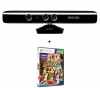 MICROSOFT Kinect Sensor + Spiel Kinect Adventures [XBOX360] + Kinect Sports [XBOX360] (Kinect) 