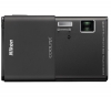 NIKON S80 - Schwarz + Tasche Compact 11 X 3.5 X 8 CM Schwarz + SDHC-Speicherkarte 8 GB + Mini-Stativ Pocketpod 