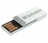VERBATIM USB-Stick Clip-it 4 GB - wei 