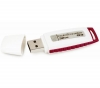 KINGSTON USB-Stick DataTraveler I G3 32 GB - wei/rot + Etui USB-201K - Schwarz + USB-Hub 4 Ports UH-10 