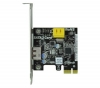 ASROCK Controller-Karte PCI-Express - 2 SATA-600-Ports - 1 eSATA-600-Port - SATA3 Card + USB-Hub 4 Ports UH-10 + USB-Verlngerung Typ A Stecker/Buchse - 2 m - MC922AMF-2M 