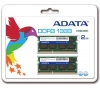 A-DATA Notebook-Speicher Premier Series - 2 x 1 GB DDR3-1333 - PC3-10600 - CL9 (AD3S1333B1G9-2) 