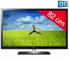 LG + LED-Fernseher 3D 32LW4500 + Wandhalterung schwarz + Kabelabdeckung STILE Line Cover Double  + HDMI-Kabel - 24-kartig vergoldet - 1,5 m - SWV3432WS/10 