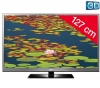 LG + 3D Plasma-Fernseher 50PW451 + Wandhalterung STILE S800 - Schwarz  + Kabelabdeckung STILE Line Cover Double  + HDMI-Kabel - 24-kartig vergoldet - 1,5 m - SWV3432WS/10 