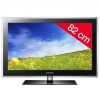 SAMSUNG + LCD-Fernseher LE32D550ZF + Wandhalterung schwarz + Kabelabdeckung STILE Line Cover Double  + HDMI-Kabel - 24-kartig vergoldet - 1,5 m - SWV3432WS/10 