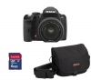 PENTAX K-r schwarz -Objektiv DAL 18-55mm - Tasche + Speicherkarte 4 GB 