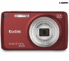 KODAK + Touch M577 - Rot + Tasche Compact 11 X 3.5 X 8 CM Schwarz + Speicherkarte Micro SD HC 4 GB + SD-Adapter 