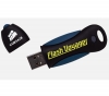 CORSAIR + USB-Stick Flash Voyager - 32 GB  + Etui USB-201K - Schwarz + USB-Hub 4 Ports UH-10 