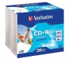 VERBATIM 10 CD-R Printable 700 MB  52x, Slim Case 