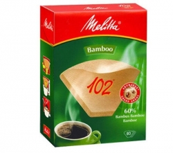 MELITTA Kaffeefilter 102 Bamboo - 80 Stck 