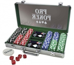 TACTIC Pokerset ProPoker 300 Jetons 
