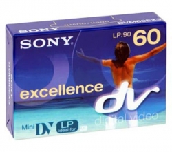 SONY Mini-Videokassette DVM60EX 