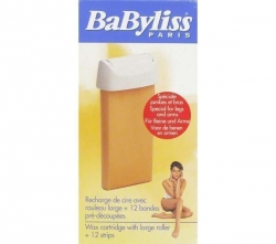 BABYLISS Babyliss Nachfllpack Wachs ocker 50ml + Streifen 4800B  Gebrauch in Verbindung mit dem Babyliss Wachsepilierer 
