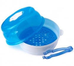 REER Desinfektionsgert fr die Mikrowelle + Flschchen Sonderedition ohne BPA (240 ml) 
