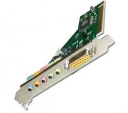 POWER STAR Soundkarte PCI Chipset CMEDIA CS-OEM-51 + Kabelklemme (100er Pack) + Box mit Schrauben fr den Informatikgebrauch + Box mit 8 Przisionsschraubenziehern mit Unterlage 