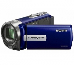SONY Handycam DCR-SX65E - Blau 