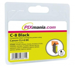PIXMANIA Druckerpatrone 159C000801 entsprechend Canon CLI-8 BK - Schwarz 