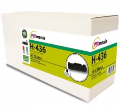 PIXMANIA Toner H-436 entsprechend HP CB436A - Schwarz 