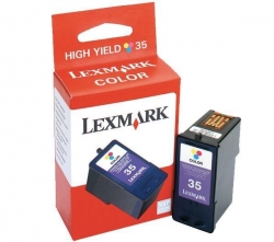 LEXMARK Tintenpatrone Nr. 35 - Cyan, Magenta, Yellow  für Lexmark P6250, P915, X5250, X5270, X7170, Z815, Z816 