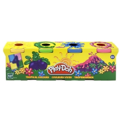 PLAY-DOH 4 pots pte  modeler couleurs vives Play-Doh 